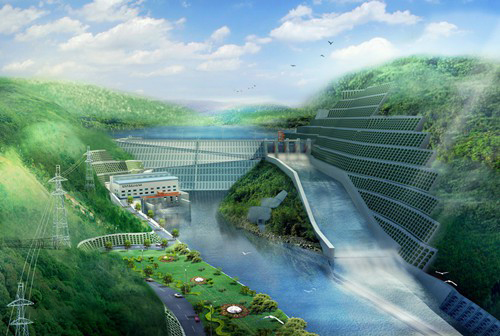 滨海老挝南塔河1号水电站项目